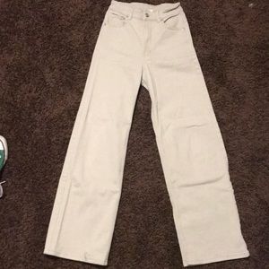 tan H&M jeans
